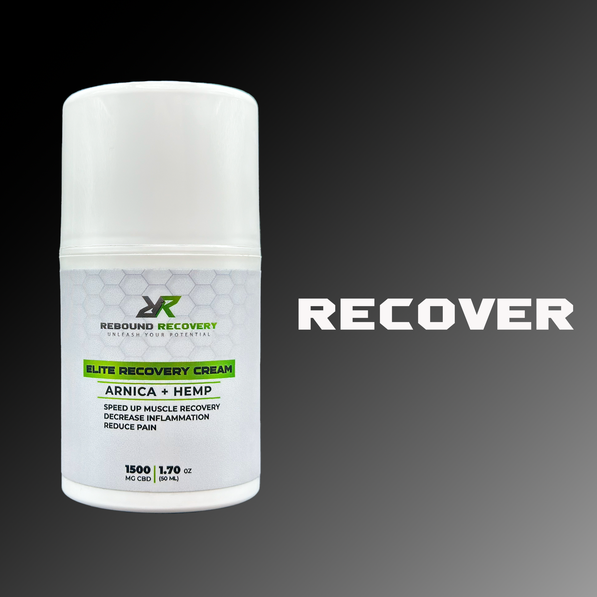Recover with elite recovery cream